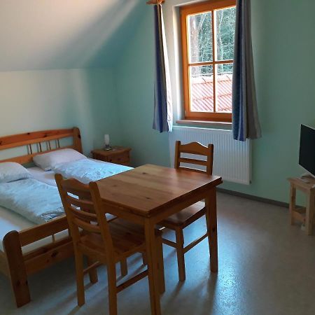 Schutzhaus Johannesbachklamm Unterhoflein Buitenkant foto